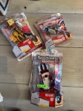 Transformers 3 pcs red alert, clocker, longrack