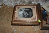Several wood picture frames