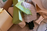Various pieces of foam...