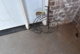 Porch decor of old style bike