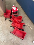 Santa and Sleigh Christmas Decor