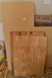 Various pieces of lumber