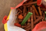 Bag of Lincoln logs