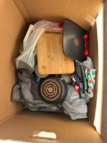 Box of kitchen items