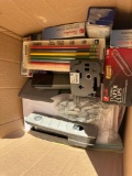 Box of office supplies