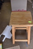 Wood bar stool