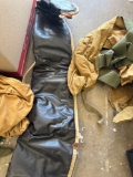 bag with a few items inside