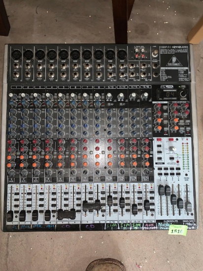 Behringer xenyx x2442 usb 24 but multi fx processor