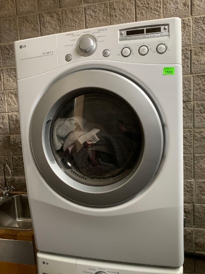 LG sensor dry electric dryer