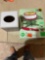 Cake stand and kleenex holder......