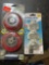 Pack of scooter wheels and a pack of indoor flood light bulbs