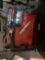 Empty tool case, exacto knife blades and more...
