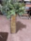 Artificial plant in vase