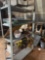 Metal shelf 88in x 42in x 20in.... Contents on shelves NOT included Must bring help to load