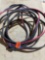 Black and red cables