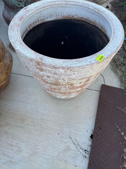 Ceramic flower pot... 24 inch x 24 inch Must bring help to load