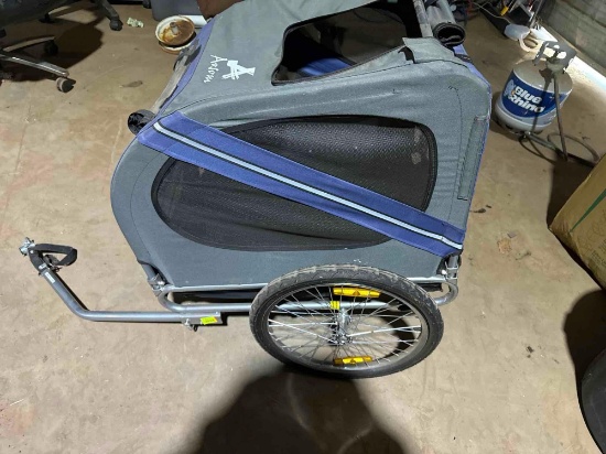 Toddler stroller for behind a bike