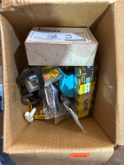 Batteries, fishing lures and much more