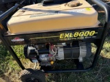 EXL 8000 generator Unknown condition Must bring help to load