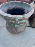 Large flower pot 25in x 24in Must bring help to load