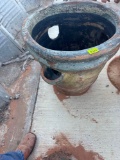 Large flower pot 21in x 22in Must bring help to load