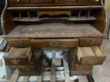 Roll top desk... 48in x 50in x 22in Must bring help to load