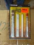 Chalk set for metal work