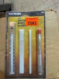 Chalk set for metal work