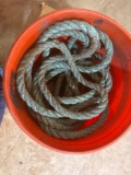 Rope in a bucket