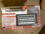 Automatic foundation vents