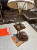 Lamp with shade