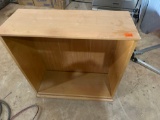 Small wood bookshelf... 30in x 30in x 12in Must bring help to load ...