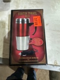 Heated travel mug
