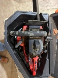 Chainsaw in case