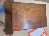 Padded wood case