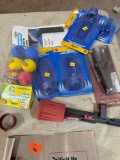 Glue gun stands and childrens toy balls and more