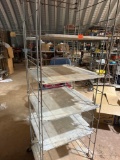 Metal shelf... 6ft x 23in x 25in
