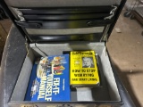 Black lockable briefcase