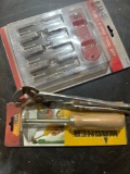 E ring tool set, scraper and more