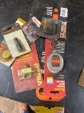 Bag of various garage items
