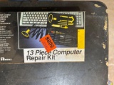 Computer repair kit in case