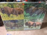 Buffalo painting 4ft x 3ft