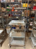 Racks on wheels 6ft x 22in x 25in Must bring help to load
