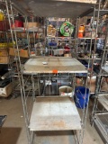 Racks on wheels 6ft x 22in x 25in Must bring help to load