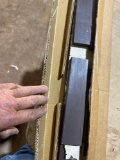 Brown wood bunk ladder