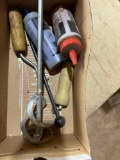 Paint mixer, and chaulk line refill and more