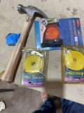 Hammer and more garage items