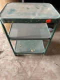 Small metal shelf