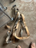 Ratchet straps, and car jack