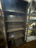 metal shelf 7ft x 3ft x 1ft Must bring help to load
